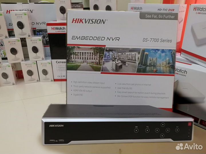 IP Регистратор 32х кан. DS-7732NI-K4 hikvision