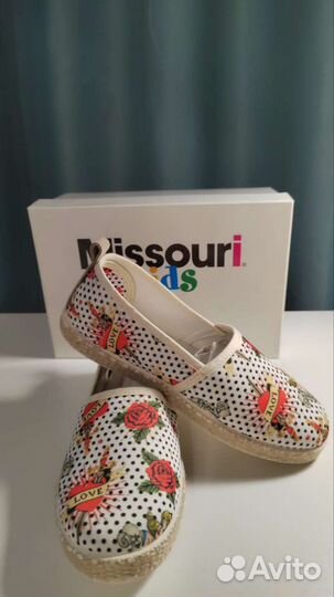 Слипоны Missouri для девочки 31 размер