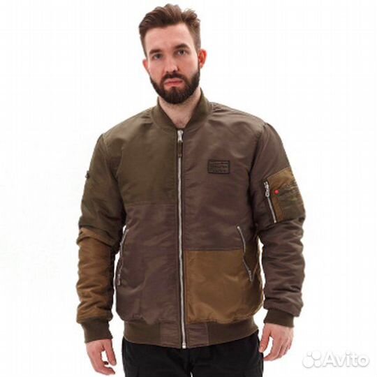 Куртка-бомбер (Remington) Patchwork