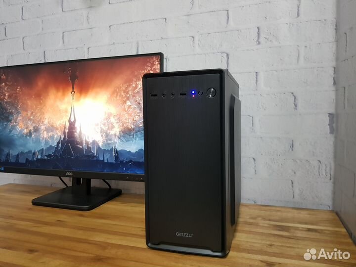 Шустрый пк для работы Core i3 / 8Gb / SSD 256Gb
