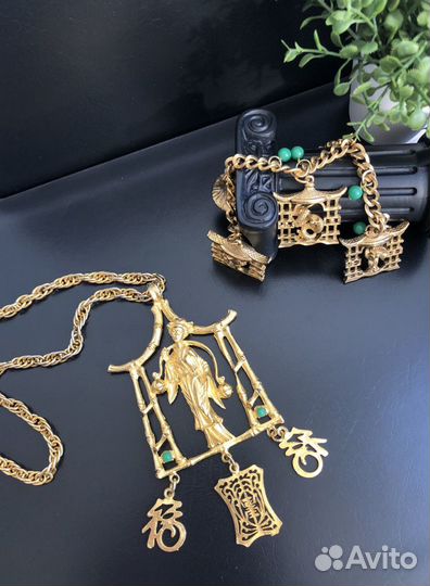 Винтажное колье Hattie Carnegie США