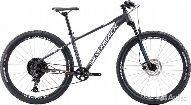 Велосипед silverback stride 29 expert (2023) Black