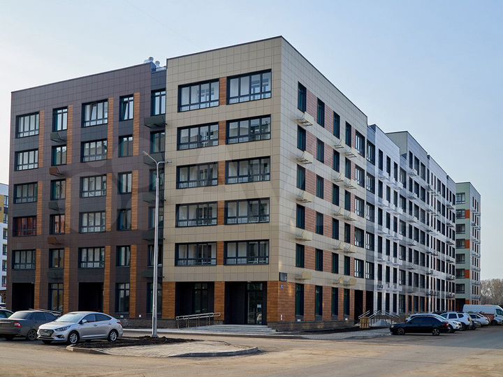 2-к. квартира, 55 м², 4/6 эт.