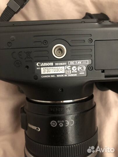 Фотоаппарат canon 600 D