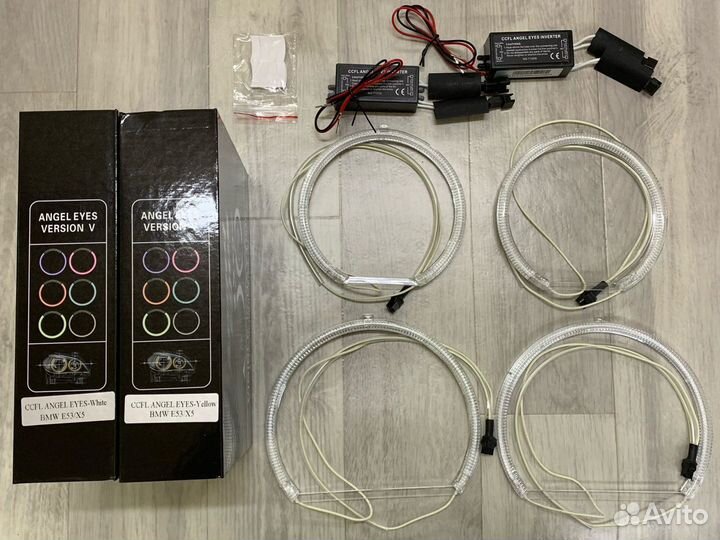 Ангельские глазки ccfl BMW X5 E53