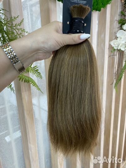 Детские волосы для наращивания 38см Арт:Дс66