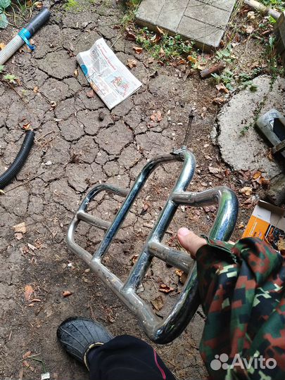 Дуга безопасности и подножка для альфы