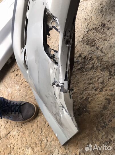 Бампер передний на opel astra h gtc