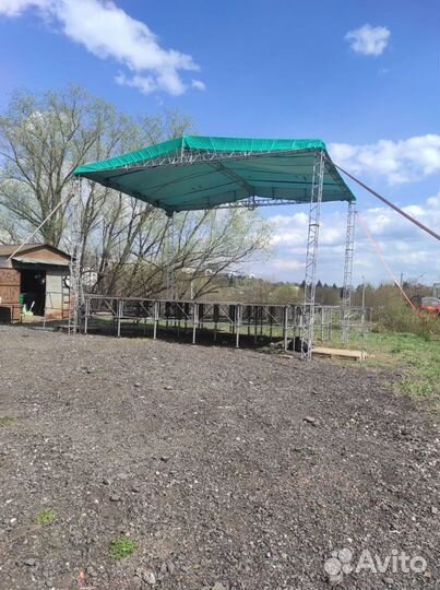 Продам сцену б/у 6х4.8