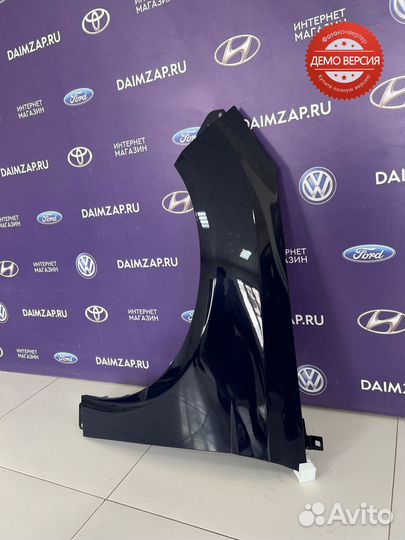 Крыло Ford Focus 3 левое /темно синий blazer blue