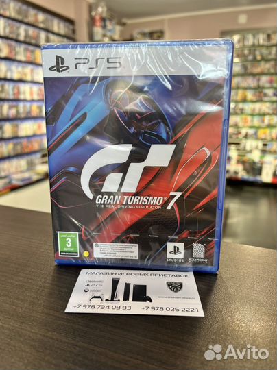Gran Turismo 7 PS4 ps5, диск поступили