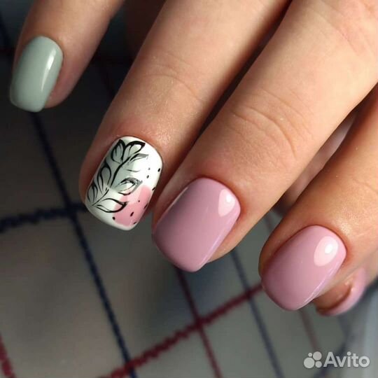 Наращивание ресниц, (Амур),покрытие гель-лак