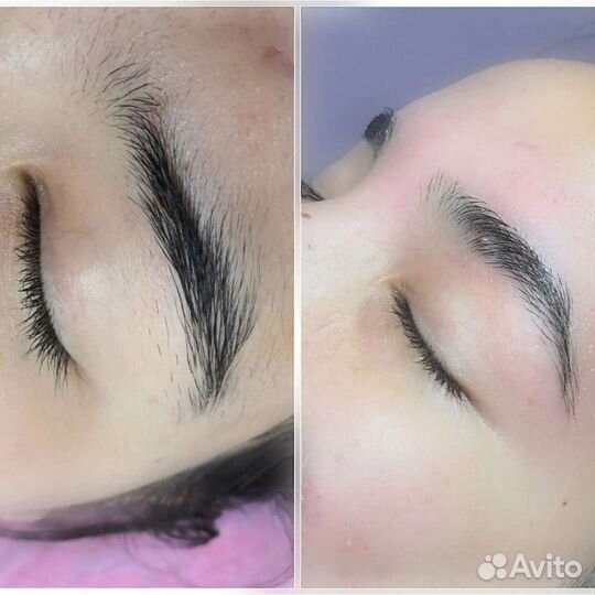 Оформление бровей