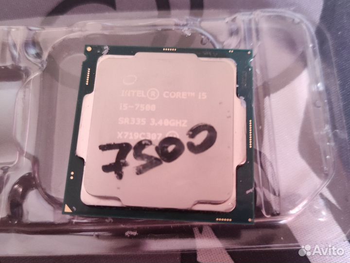 Процессор intel core i5 7500