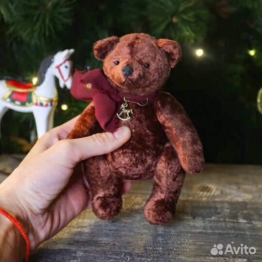 Советский плюшевый мишка тедди ручной работы