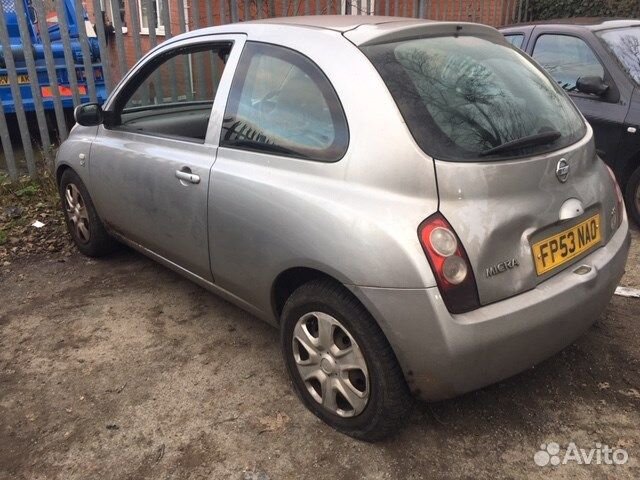 Разбор на запчасти Nissan Micra K12E 2003-2010