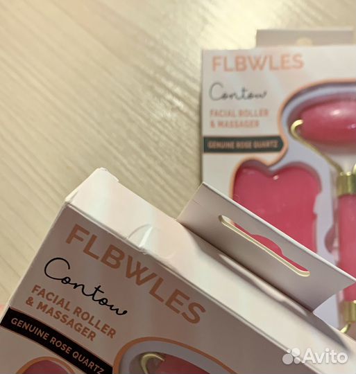 Массажер роллер и гуаша для лица и шеи