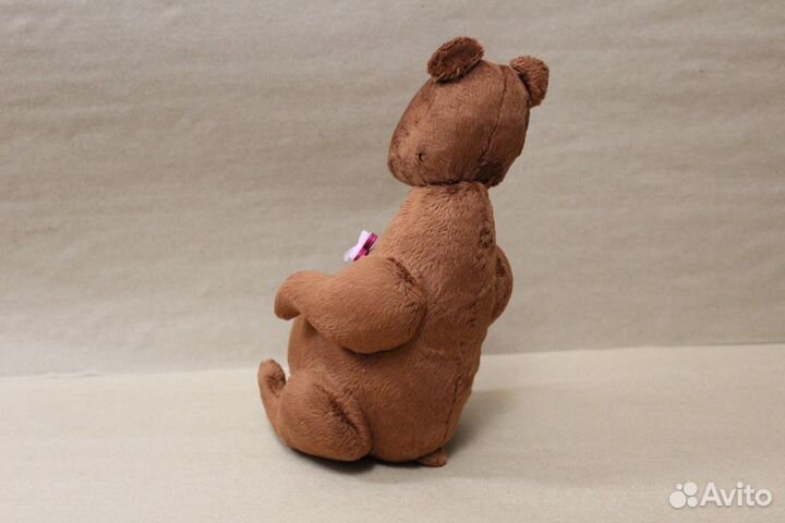 Тедди мишка с сердечком. Игрушка ручной работы