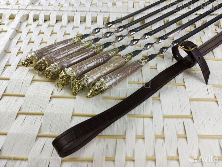 Шампуры на подарок в чехле