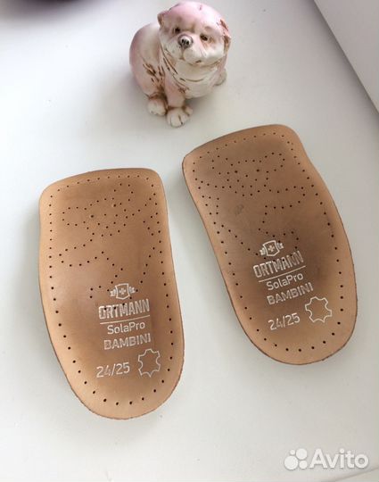 Стельки ортопедические р24/25 под пятку