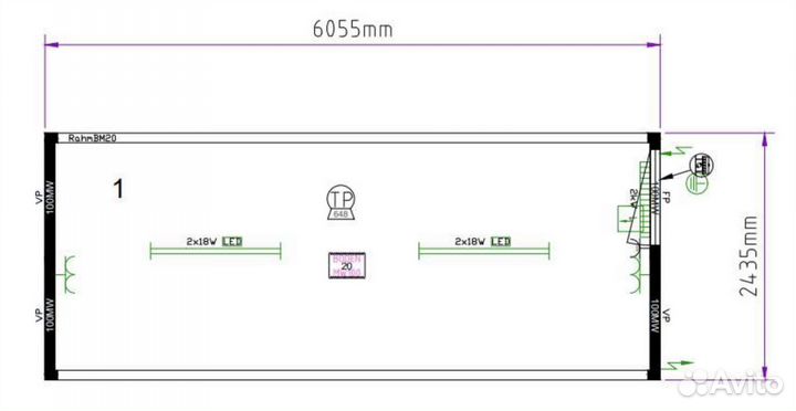 Продаю Containex, 12 новых блоков 20''