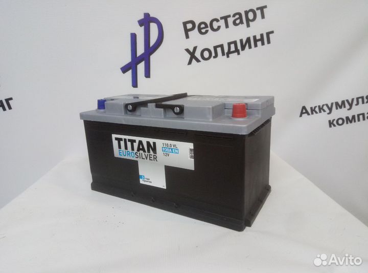 Аккумулятор Titan Euro Silver 110 Ач 930 А
