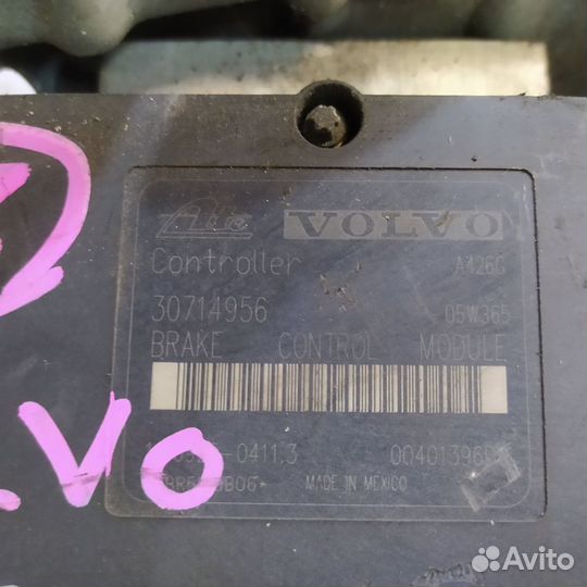 Блок ABS volvo V70 2006 30714956