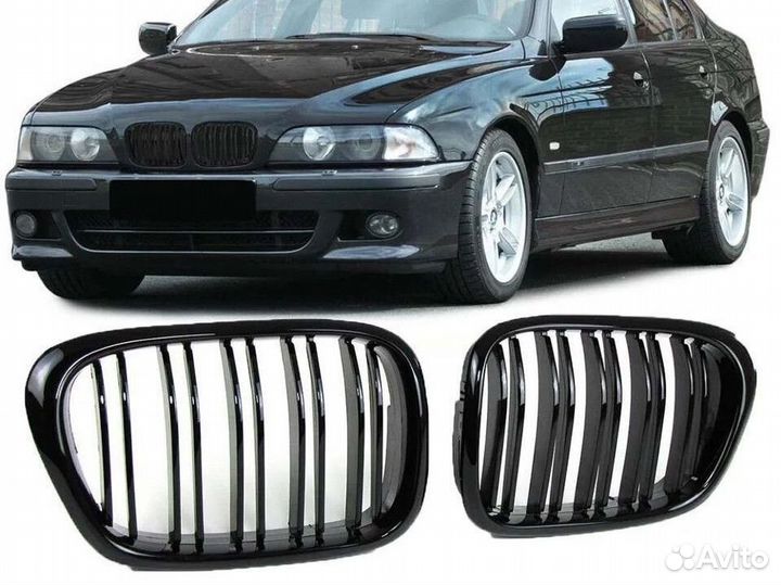 Решетка радиатора (ноздри) BMW E39 5 серии