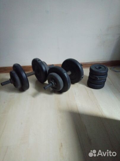 Гантели разборные