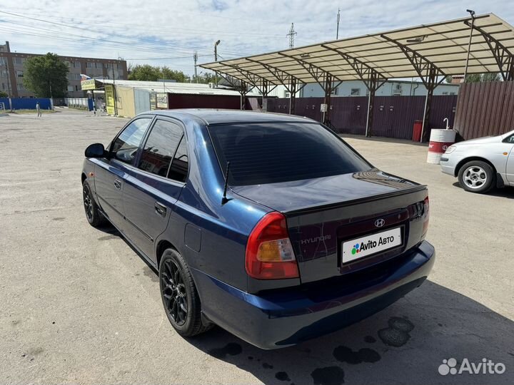 Hyundai Accent 1.5 AT, 2008, 190 000 км