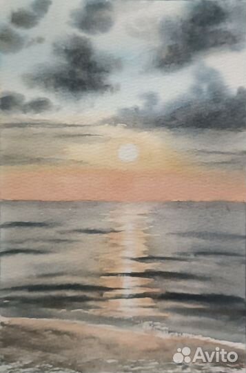 Картина акварель