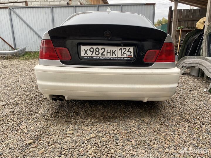 Задний м бампер bmw e46 купе