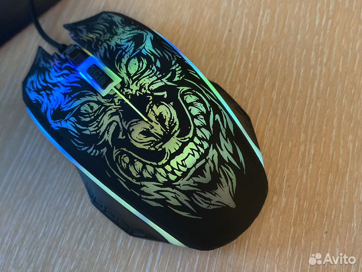 Игровая мышь с подсветкой defender