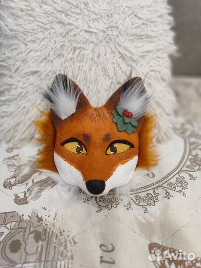 Маска лисы для квадробики