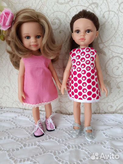 Платье для кукол Паола Рейна