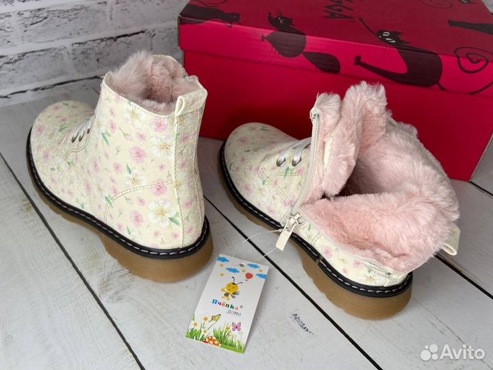 Ботинки для девочки на раннюю весну Доставка Авито