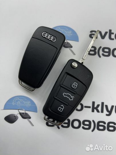Ключ Ауди A6, Q7, S6 (Ключ Audi Q7, А6)