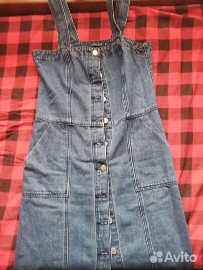 Джинсовый сарафан