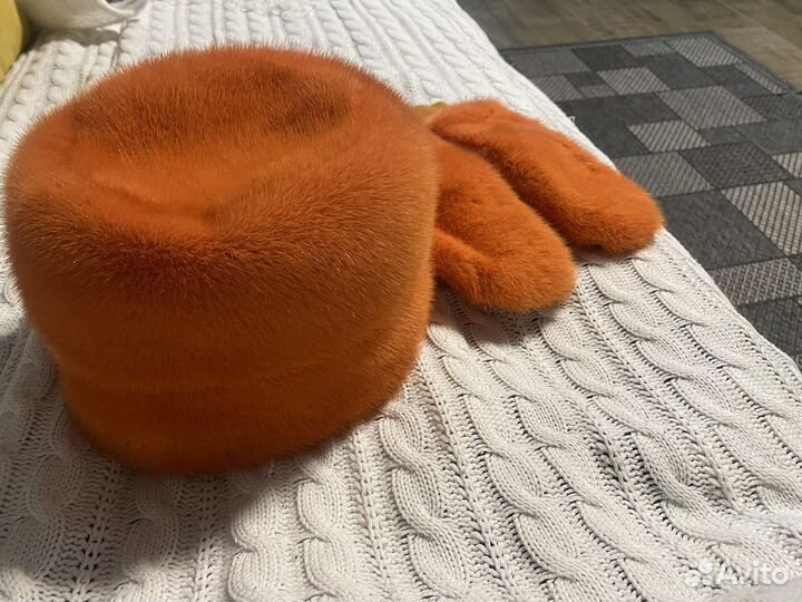 Шапка, варежки