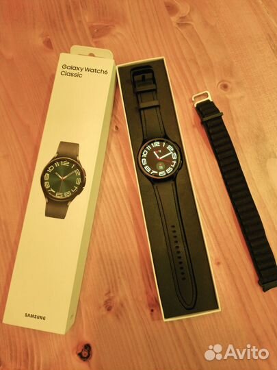 Смарт часы samsung galaxy watch 6 classic 47 mm