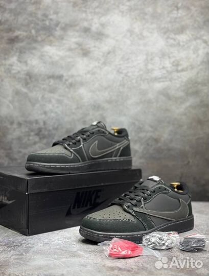 Nike Air Jordan 1 Low Travis Scott Black Phantom