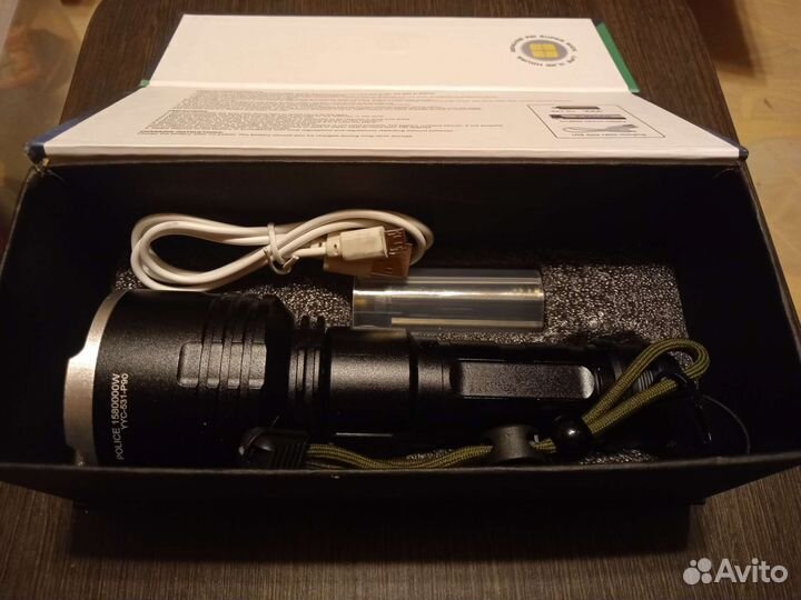 Тактический фонарь для рыбака