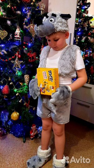 Новогодний костюм волка