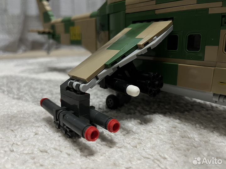 Lego вертолет Ми-24В