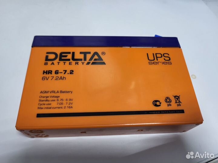 Аккумулятор для ибп 6в