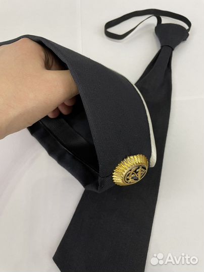 Пилотка Летчика - Синяя - ввс - Галстук