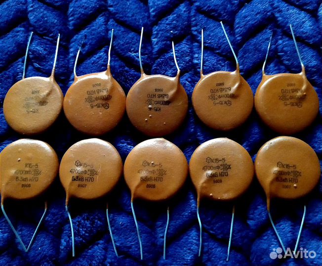 К15-5 6,3кв 4700пф конденсатор высоковольтный