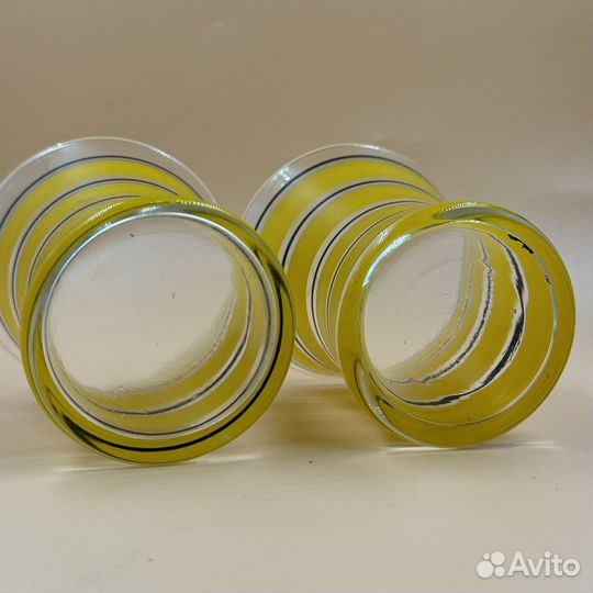 Стаканы Фужеры Старинное стекло СССР