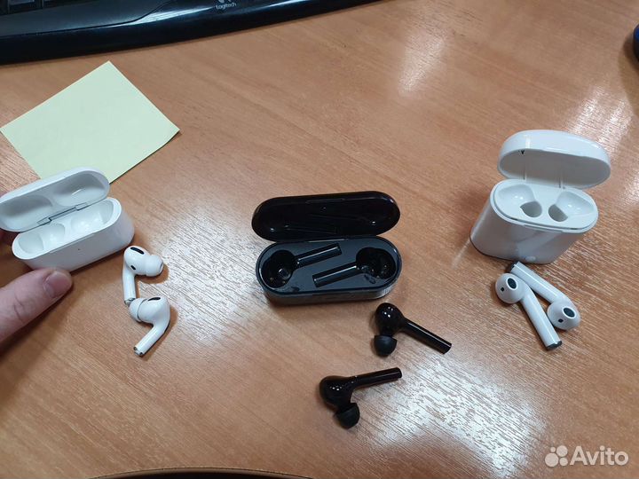 Беспроводные наушники бу