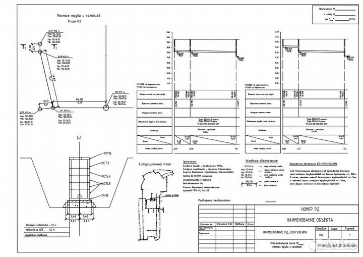 Оформление исполнительных геодезических схем